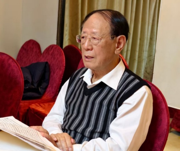 胡德平参加“世界胡氏宗亲贺新春茶话会”