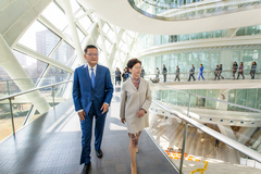 林郑月娥视察京凤凰中心