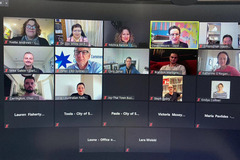 曾毅参加悉尼经济复苏会