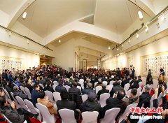 纪念毛泽东诞辰125周年覃志刚书书法展在京开幕