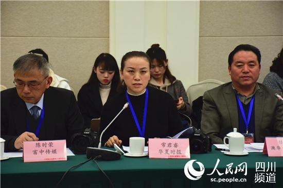 《华夏时报》副社长常君睿。樊成亮摄