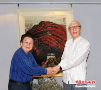 蔡居抽象画展在中国美术馆成功举办