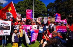 悉尼8.17反港独和平集会