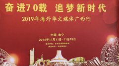 2019海外华媒广西行在南宁开幕