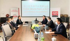 波兰前副总理做客波兰世界和平丝带基金会